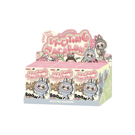 Pop Mart Labubu The Monsters Exciting Macaron (6 Blind Box)